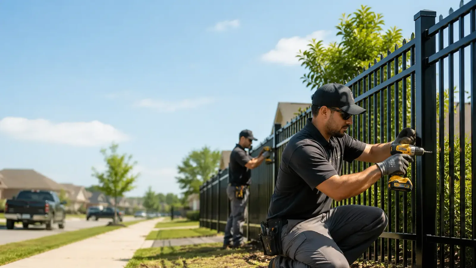 Metal Fence Installation in Skippers, VA